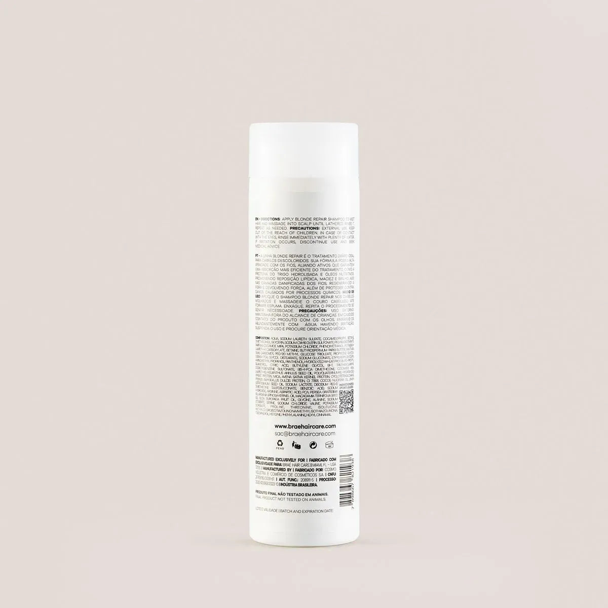 Blonde Repair - Shampoo de Tratamento para Loiras 250ml