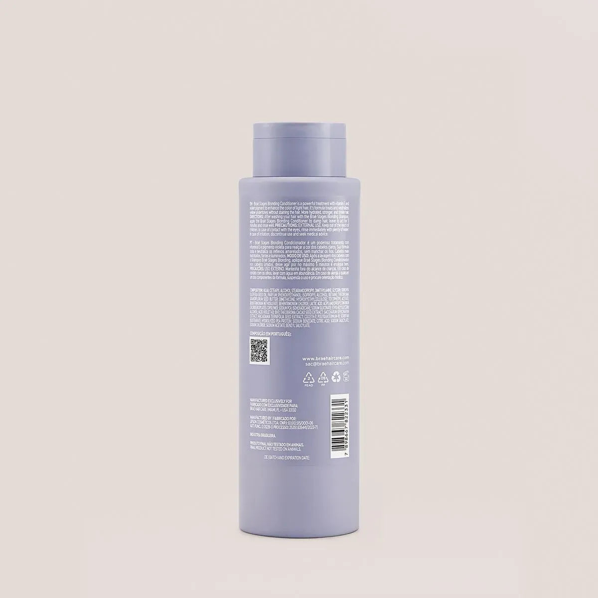 Brae stages Blonding - Condicionador Matização para Loiras 250ml