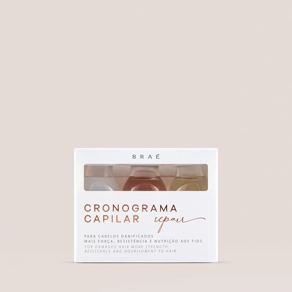 Cronograma Reparação profunda em Ampolas - 3x13ml