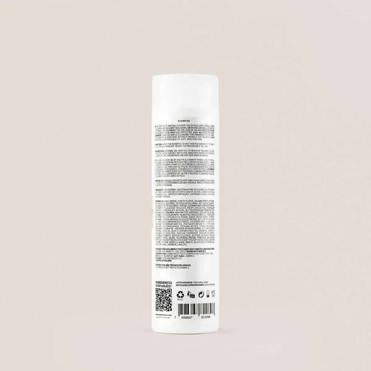 Blonde Oil by Ana Paula Siebert - Shampoo 250ml