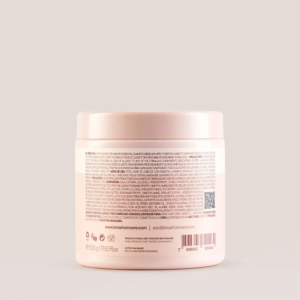 Essential - Máscara de Hidratação e Reparação 500g