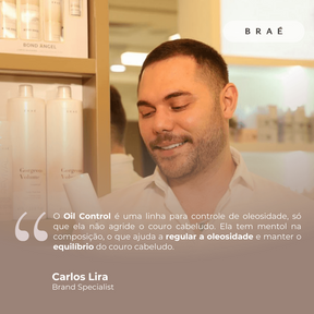 Braé Stages Oil Control - Shampoo Controle da Oleosidade 250ml