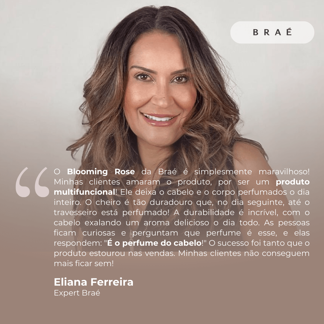 Blooming Rose - Perfume Cabelo e Corpo 50ml